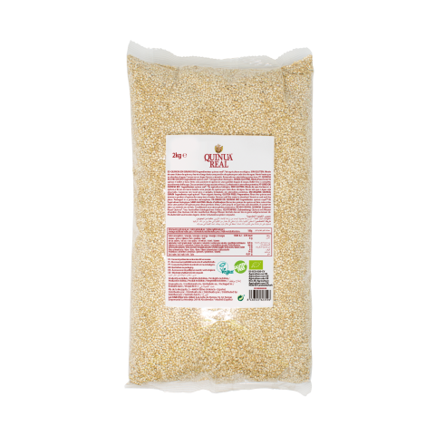 Grano blanco de quinoa real bio 2 kg