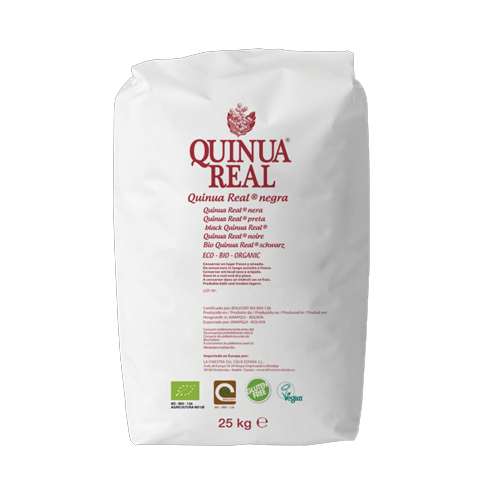 Grano negro de quinoa real bio 25 kg
